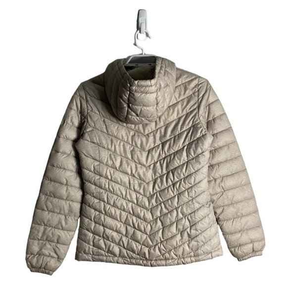 Mountain Warehouse Women's Light Gray Hooded Puffer Jacket - Picture 8 of 8